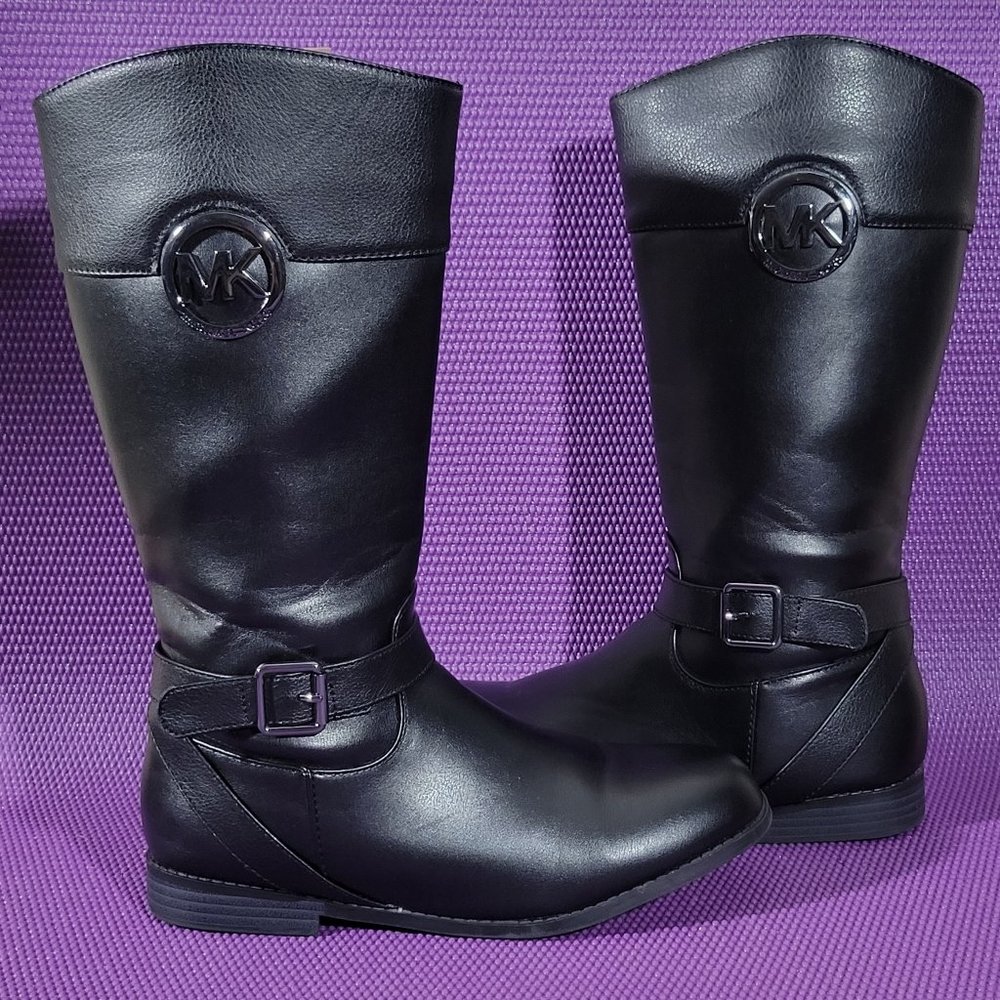 Michael Kors Emma Blair Zip-Up Riding Boots - Women's 5